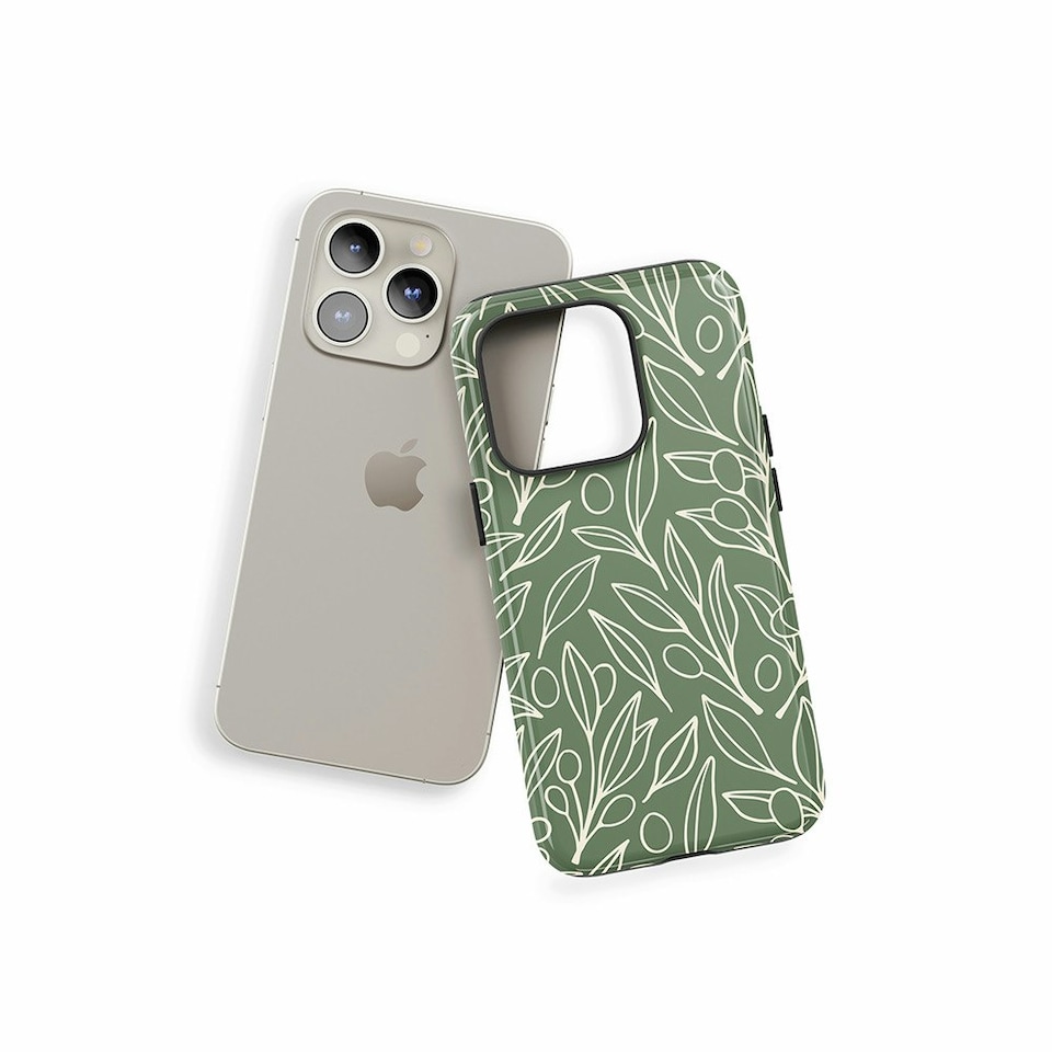 image 1 of Olive Leaf Phone Case | Green | iPhone 16e
Slim | iPhone 16e
Slim