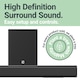 image 9 of Majority K2 Black 150W Soundbar and Subwoofer