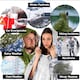 image 6 of aZengear Emergency Survival Poncho (4pc) Thermal Mylar Foil Coating Blanket for Heat Retention and Rain, Waterproof (Green)