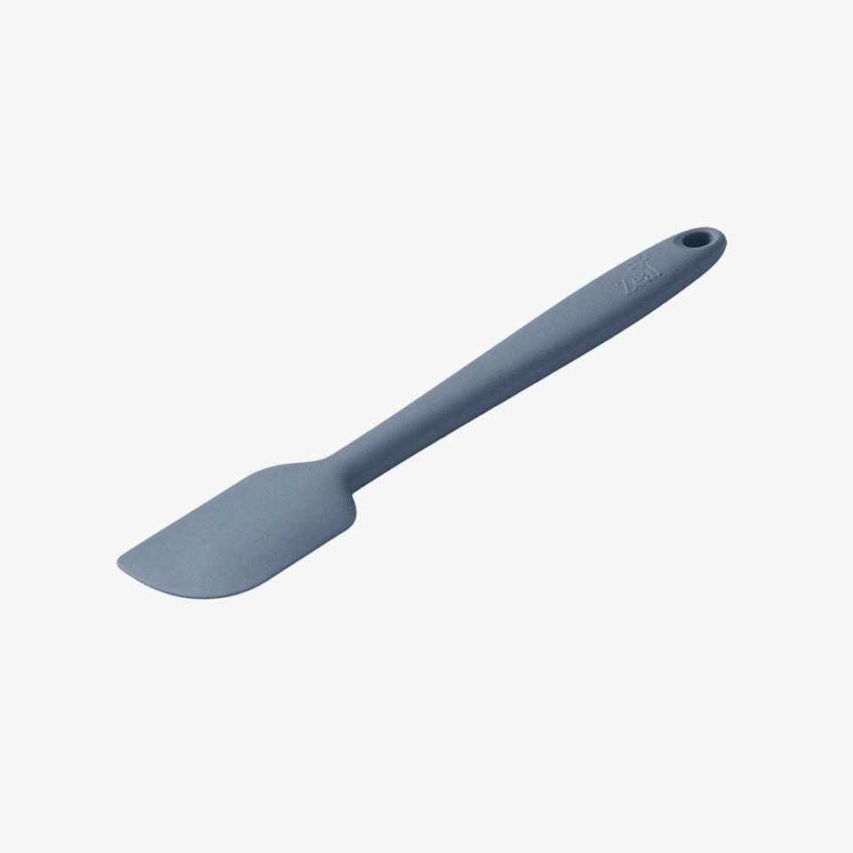 image 1 of Zeal Small Silicone Baking Spatula with Flexible Tip, Provence Blue