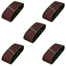 75mm x 457mm 120 Grit Fine Abrasive Sanding Belt Sander Discs 25 Pack