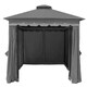 image 1 of Monaco Two Tone Gazebo - L300 x W400 x H250 cm - Grey