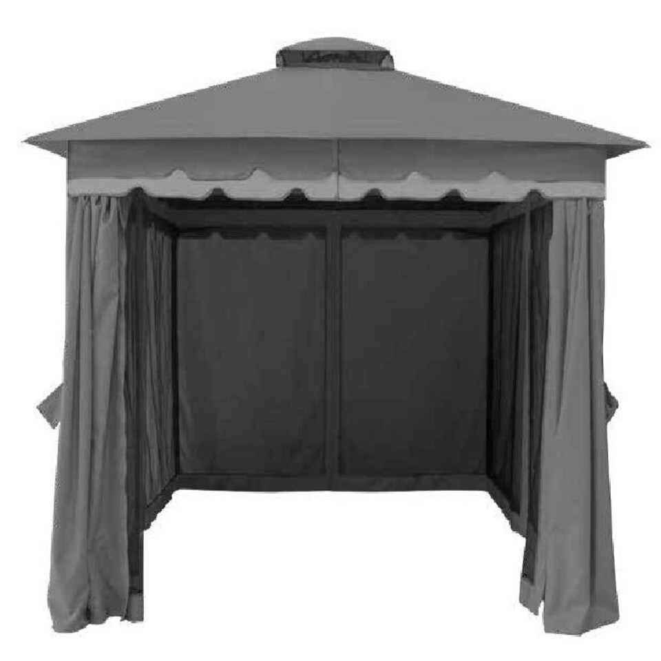 image 1 of Monaco Two Tone Gazebo - L300 x W400 x H250 cm - Grey