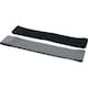 image 3 of Floso Gripped Resistance Band (Pack of 2) - Grey - One Size