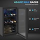 image 5 of HOMCOM 24 Bottle Wine Cooler, 68L Freestanding Drinks Beer Wine Fridge