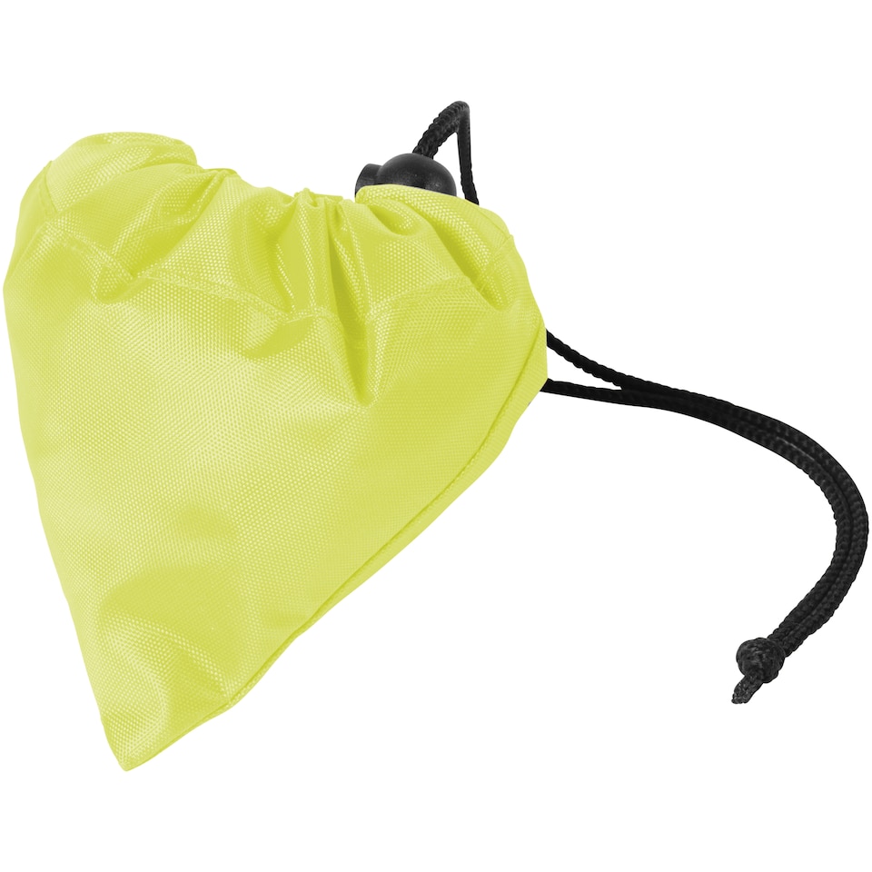 image 1 of Bullet Bungalow Foldable Polyester Tote | Yellow | Lime | 1