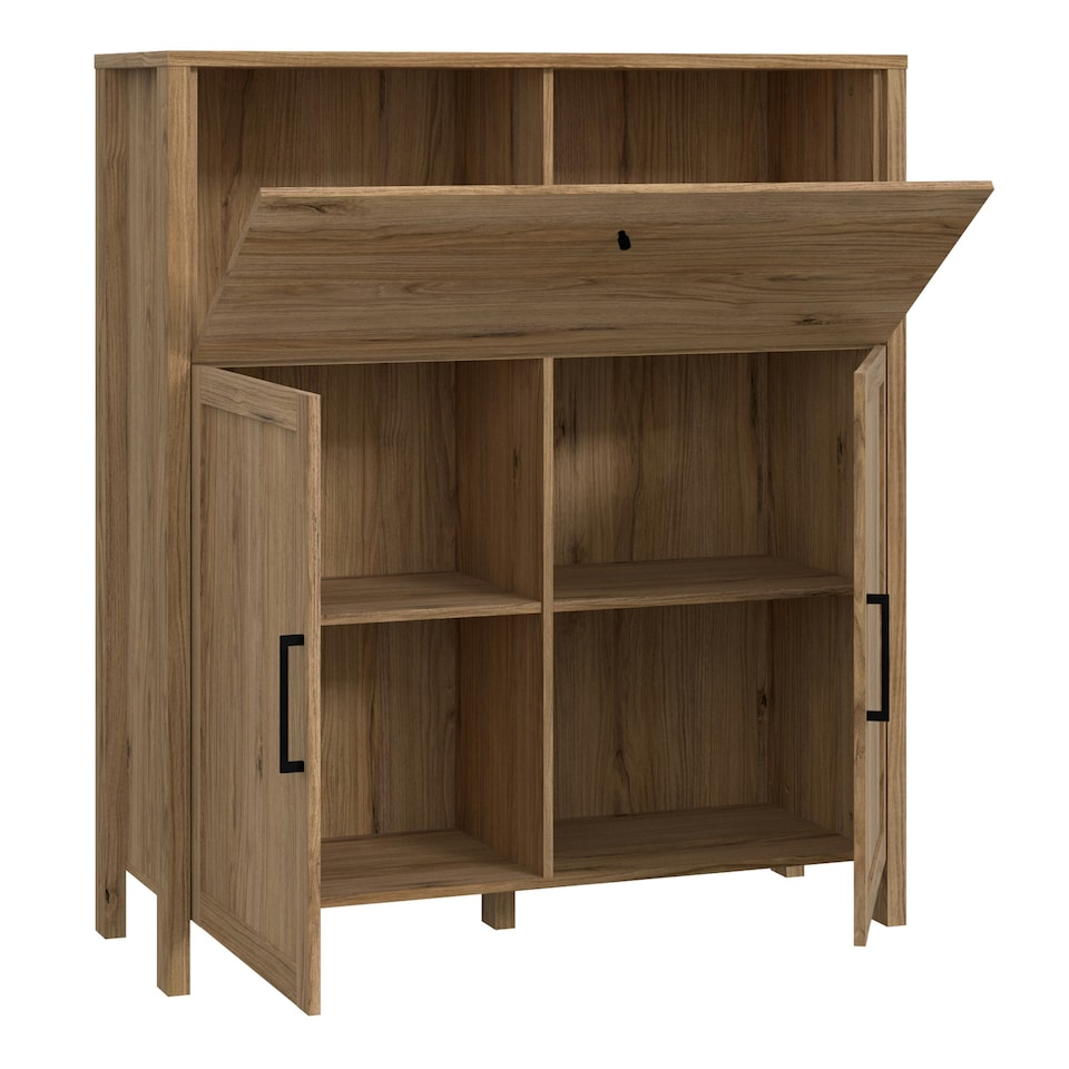 image 1 of Malte Brun Bar Chest in Waterford Oak