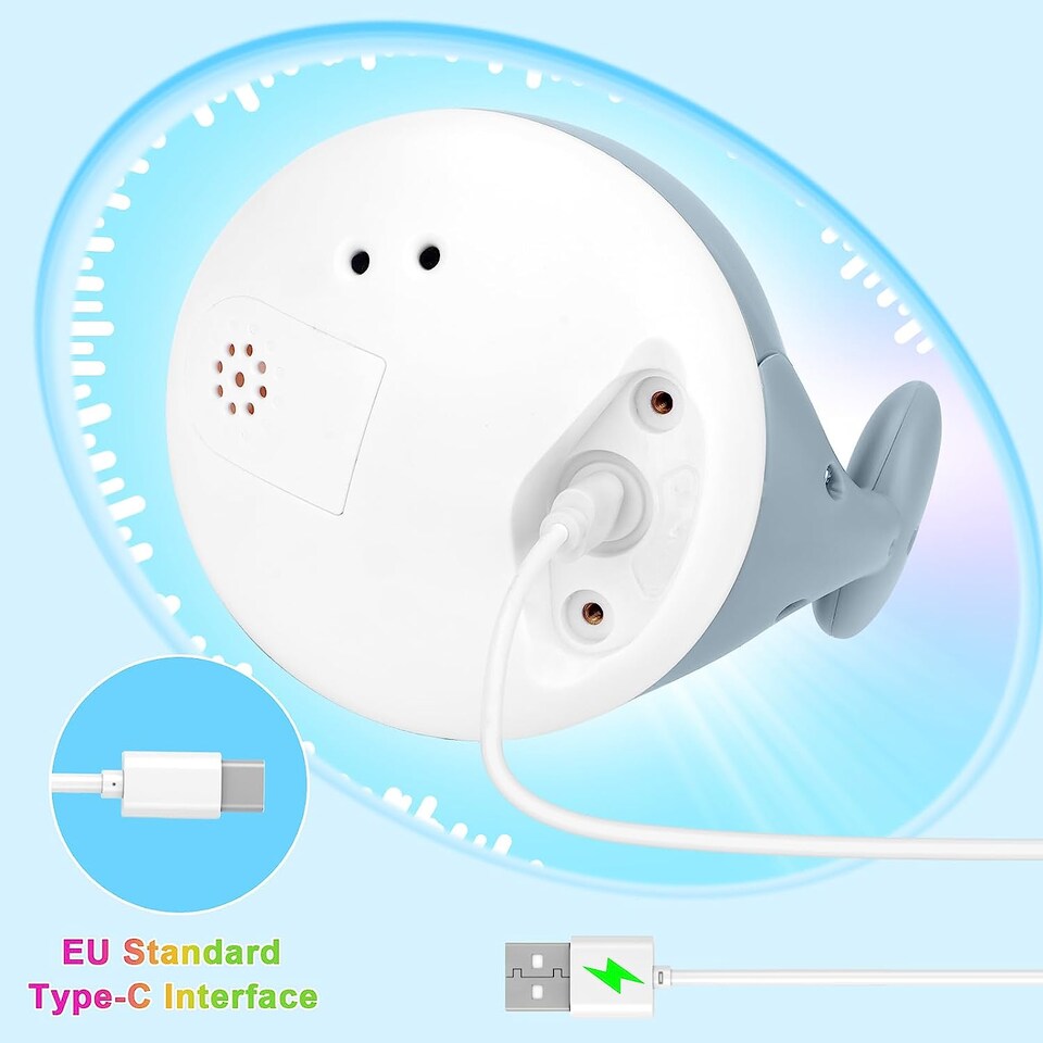 image 1 of LED Whale Bath Toy – Light-Up Spray Fountain for Baby and Toddler Bathtime Fun