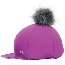 Hy Sport Active Interchangeable Pom Pom Hat Silk - Brilliant Berry - One Size