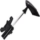 image 4 of AWE CNC 6063 Alloy Mini Bike Pump With Gauge 100 PSI Max Pressure Dual Valve SV/PV