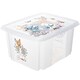 image 1 of Keeeper Bambi Turn Around Stackable Box with Lid 24 Litre Transparent