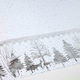 image 7 of Homescapes Silver Forest Christmas Table Cloth - 132 x 228 cm Silver