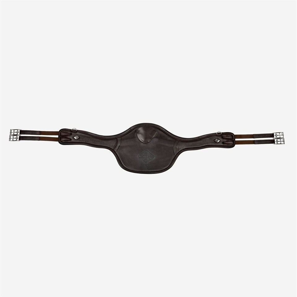 image 1 of LeMieux Gel-Tek Anatomic Long Stud Girth with Magnet Black | 130cm
