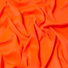 Minerva Core Range Orange Scuba Stretch Knit Fabric for Dressmaking, 160cm / 62" Wide - per metre