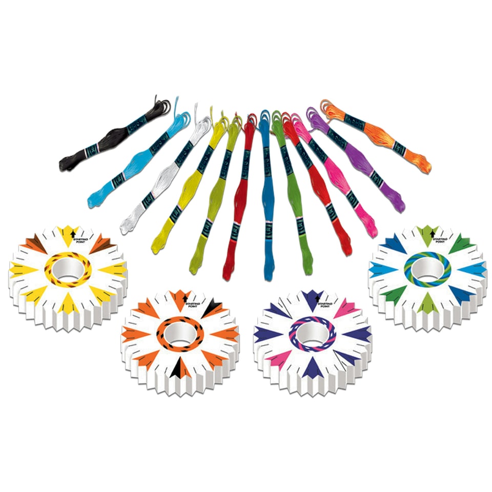 image 1 of Small World Toys Braided Bangles
