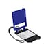 image 2 of MidOcean Traveller Plastic Luggage Tag - Royal Blue - One Size Blue