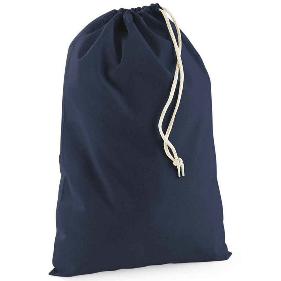 Westford Mill Drawstring Bag - Navy - S Blue | S