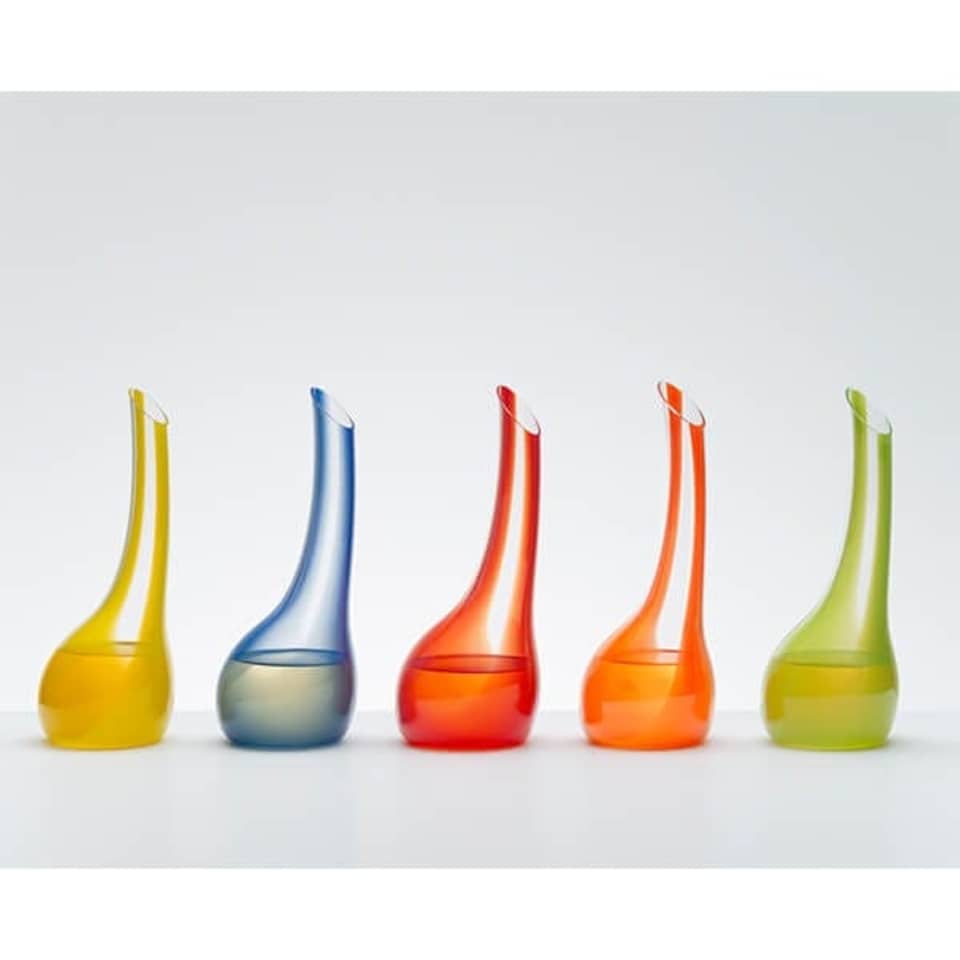 image 1 of Riedel Cornetto Confetti Blue Decanter