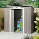 image 3 of Rowlinson Trentvale Metal Shed 6x4 Pent Roof