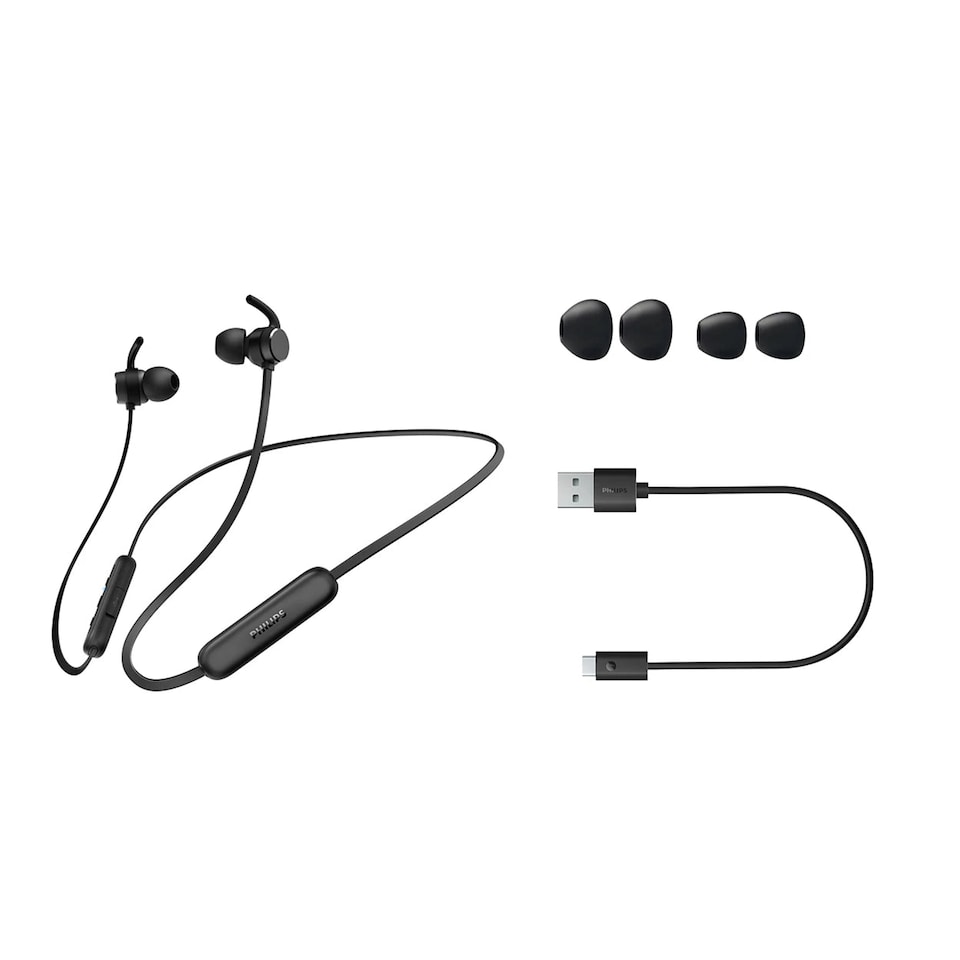 image 1 of Philips TAE1209 In Ear Headphones  in Black
