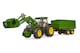 image 3 of Bruder John Deere 7R 350 frontloader and tandemaxle tipping trailer Construction Loader Model