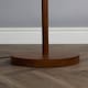 image 5 of ValueLights Modern Dark Wood Floor Lamp Base | Brown