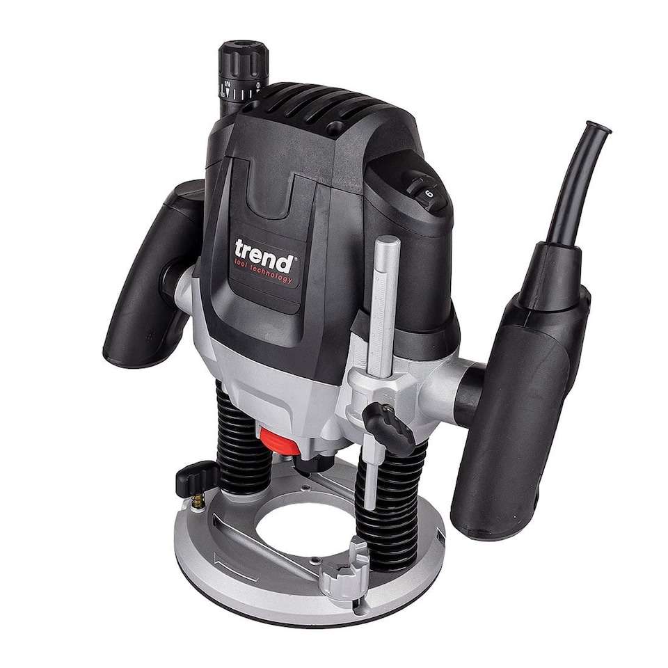 image 1 of Trend T7EK 2100W 1/2" Variable Speed Router 240V In Kit Box
