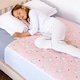 image 1 of Lynmark® Toddler Potty Training Bed Pad with Tucks - Non-Slip 90 x 85cm Pink | Unicorn | Single