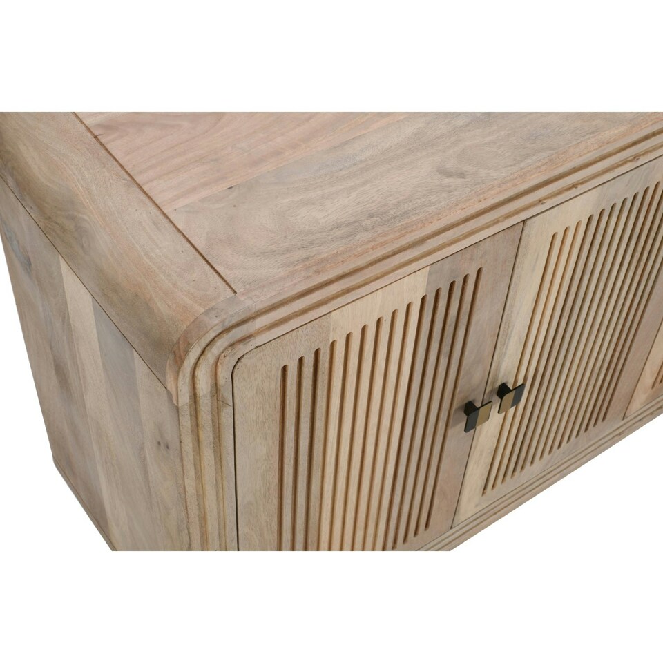 image 1 of Rayne Mango Wood 4 Doors Large Sideboard Brown