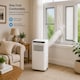 image 7 of EMtronics 9K BTU Air Conditioner with Fan and Dehumidifier - White