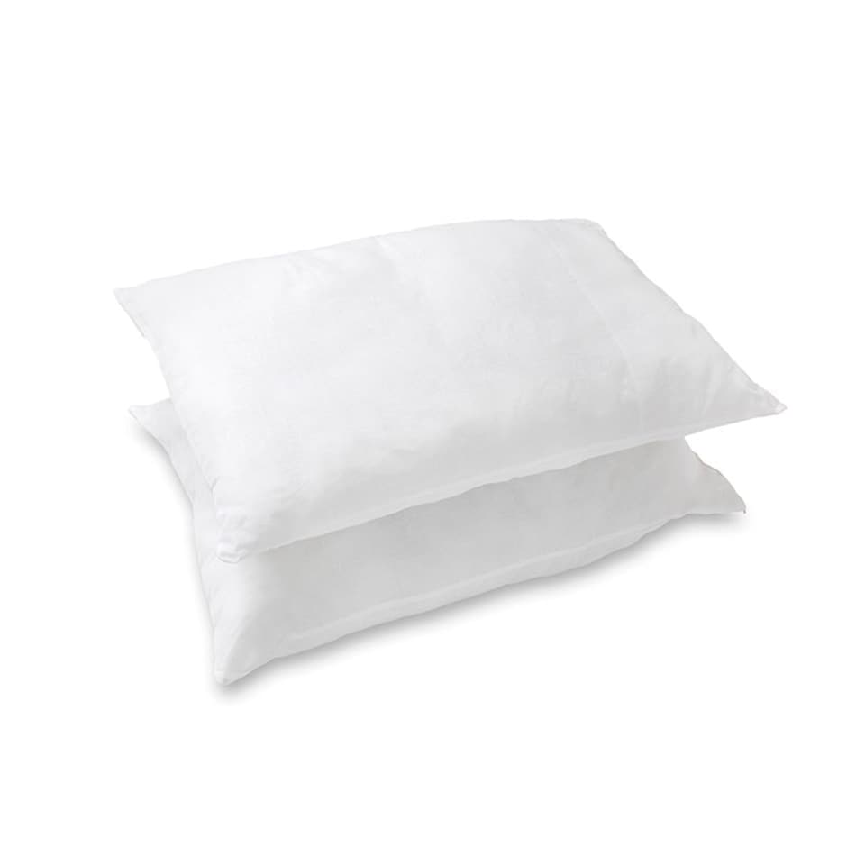 image 1 of Hollowfibre 4 Pack Pillow Polycotton Cover White