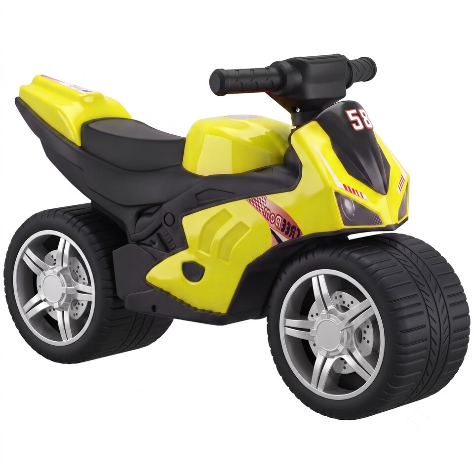 image 1 of AIYAPLAY Balance Bike for 18-36 Months with Music Extra-Wide Wheels Green