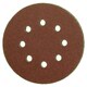 image 3 of 125mm 5" Hook And Loop Sanding Sander Abrasive DA Discs Medium 80 Grit 15pc