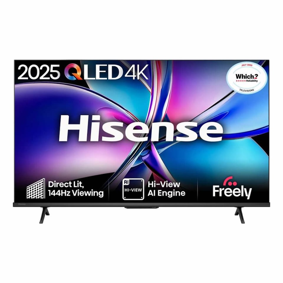 image 1 of Hisense 50E7QTUK-PRO 43inch 4K UHD QLED SMART TV WiFi Dolby Atmos