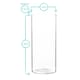 image 3 of Argon Tableware Glass Storage Jars with Wooden Lids - Leather Loop - 1.5 Litre - Pack of 6