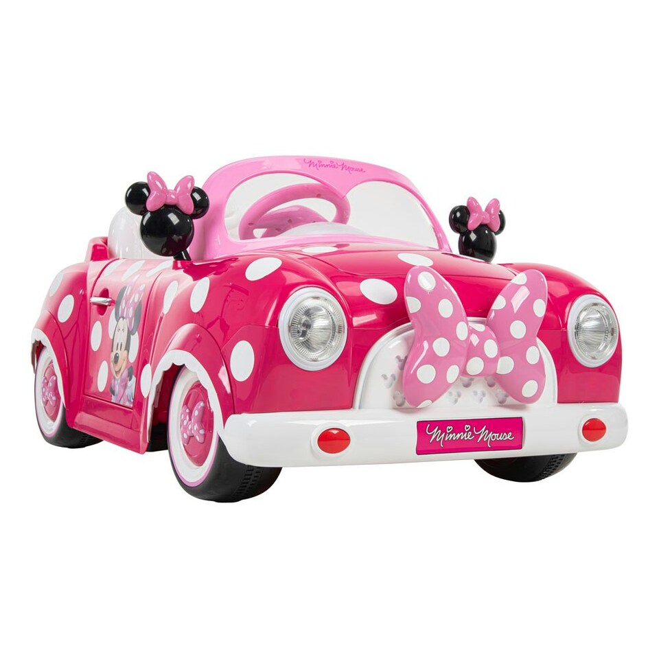 image 1 of HUFFY Disney Minnie Convertible Car Electric Children's Ride-on