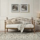 image 2 of Essendon Vintage Living Room Bedroom Antique Brass Metal Day Bed (Single)