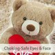 image 5 of Bear Soft Toy Brown 34cm Sitting Bear Plush With Red Love Heart Cuddly Toy