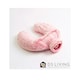 image 2 of Luxury Hot Water Bottle with Faux Fur Cover Medium 1.8L Pink