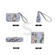 image 6 of Signare Wristlet Bag - Alice in Wonderland Nothing But Cards Blue