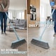 image 5 of 2-in-1 Indoor Sweeping Broom & Dustpan Set Ergonomic Floor Cleaning Kit | Multi | Duck Egg Blue