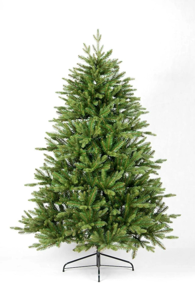 image 1 of Christmas Tree World 4ft Woodland Pine Half Tree