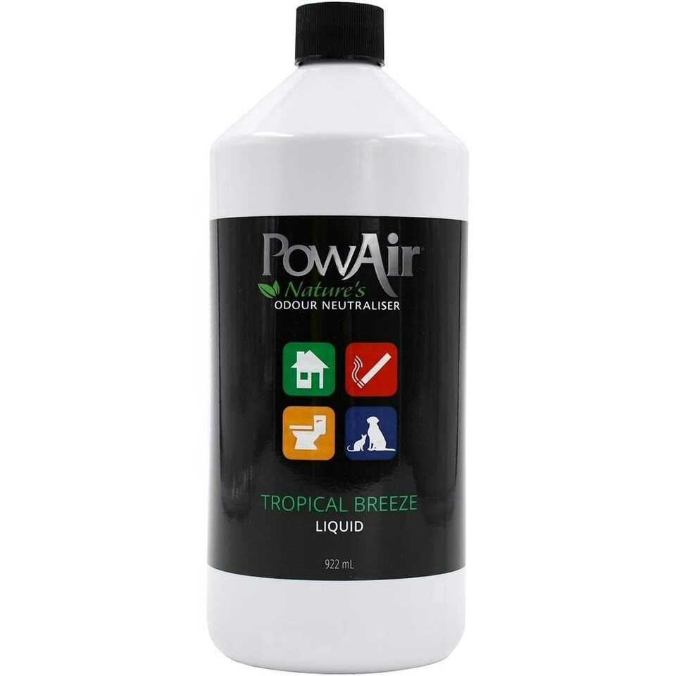 PowAir Nature's Odour Neutraliser Liquid Tropical Breeze 922ml