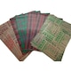 image 6 of 10 Sheet of Mix Designer' Soft touch Foiled Christmas Giftwrap