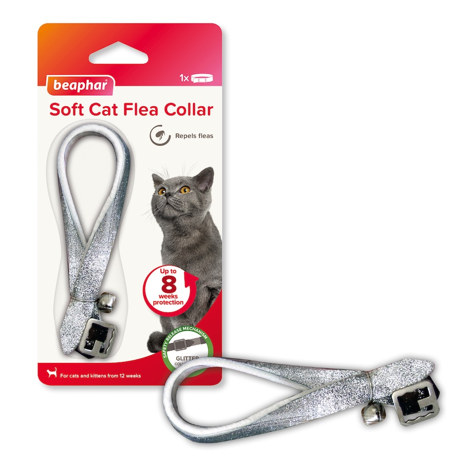 image 1 of Beaphar Glitter Cat Flea Collar - Single Pack