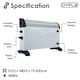 image 8 of 2 KW Free Standing Convector Heater