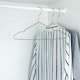 image 5 of Harbour Housewares Metal Clothes Hangers - Gold - Pack of 10