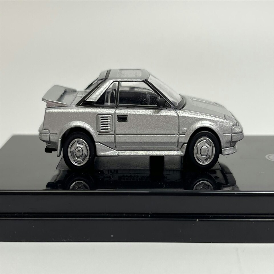 image 1 of 1985 Toyota MR2 MK1 Super Silver Metallic LHD 1:64 Scale Paragon 55363