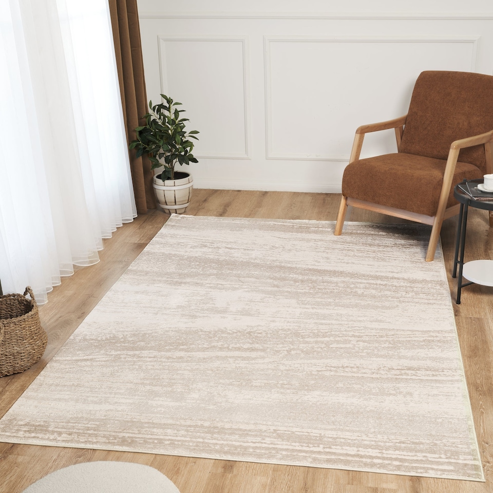 image 1 of RUGLENZA HOME - INTERNO AREA RUG - 12 MM - BEIGE BRUSHED - 200 x 290 CM