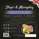 image 2 of Skye & Murphy Superfood 65 Free Range Turkey Puppy - 12kg